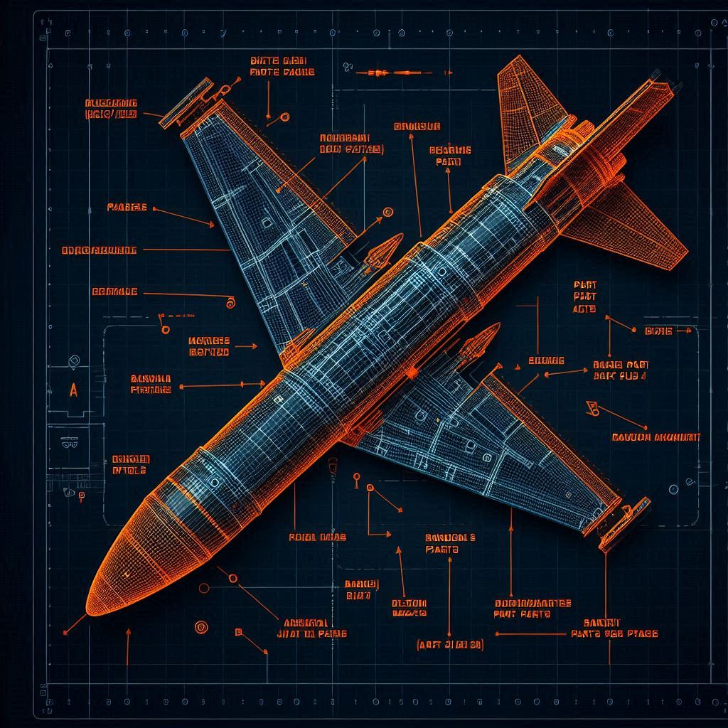 Missile Wireframe - Engineering Origins